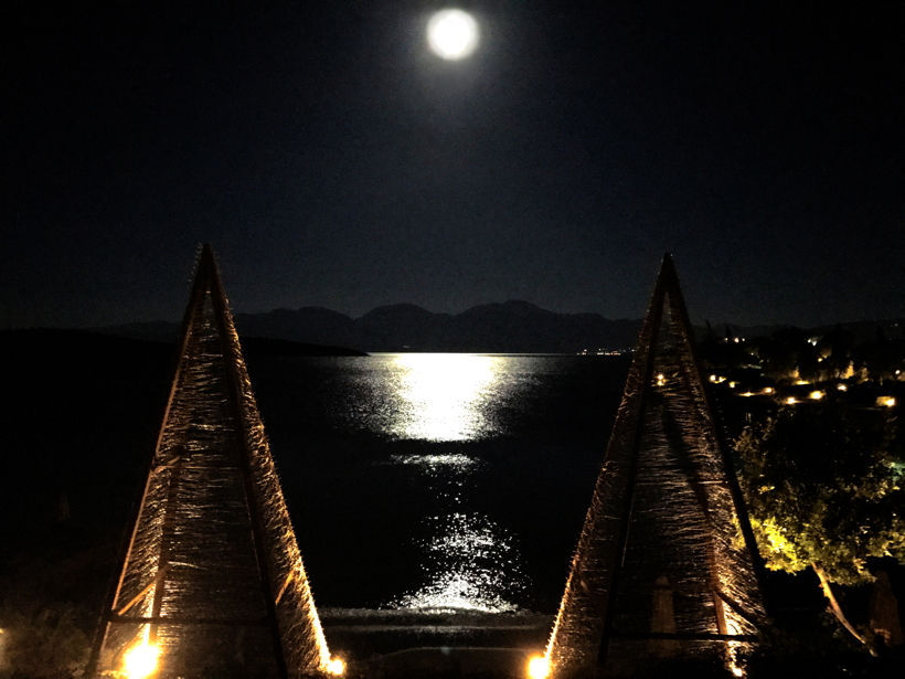 Griechenland Insel Kreta Agios Nikolaos Golf von Mirabelleo Minos Beach Art Hotel Honeymoon