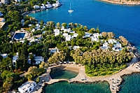 Griechenland Insel Kreta Agios Nikolaos Golf von Mirabelleo Minos Beach Art Hotel Honeymoon