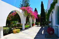 Griechenland Insel Kreta Agios Nikolaos Golf von Mirabelleo Minos Beach Art Hotel Honeymoon