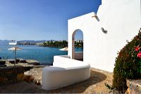 Griechenland Insel Kreta Agios Nikolaos Golf von Mirabelleo Minos Beach Art Hotel Honeymoon