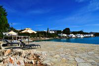 Griechenland Insel Kreta Agios Nikolaos Golf von Mirabelleo Minos Beach Art Hotel Honeymoon