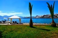 Griechenland Insel Kreta Agios Nikolaos Golf von Mirabelleo Minos Beach Art Hotel Honeymoon