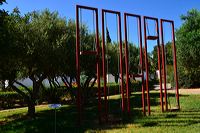 Griechenland Insel Kreta Agios Nikolaos Golf von Mirabelleo Minos Beach Art Hotel Honeymoon
