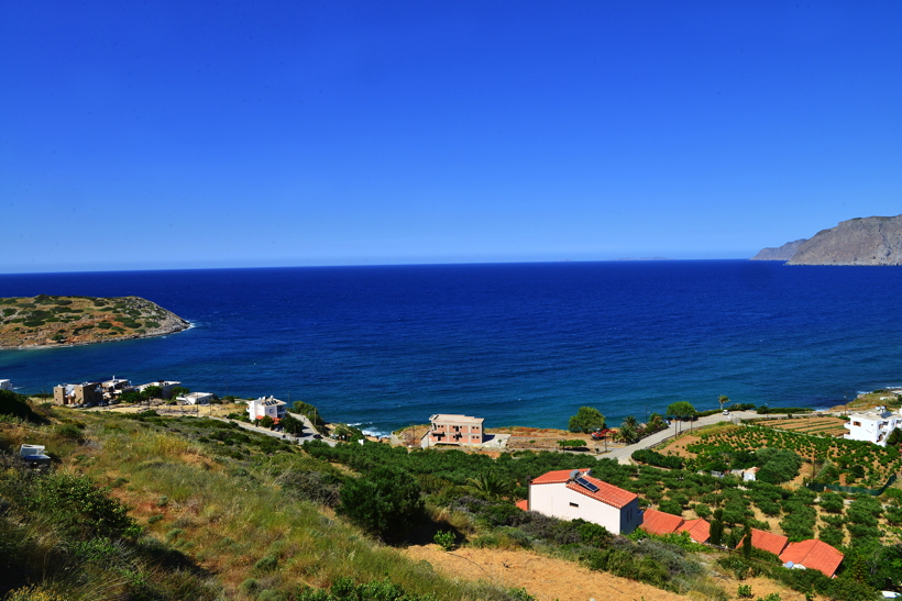 Griechenland Insel Kreta Mochlos Insel Agios Nikolaos Nordostküste Sitia Vai Palm Beach