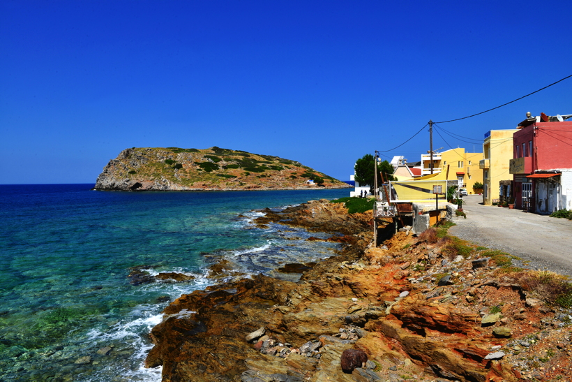 Griechenland Insel Kreta Mochlos Insel Agios Nikolaos Nordostküste Sitia Vai Palm Beach