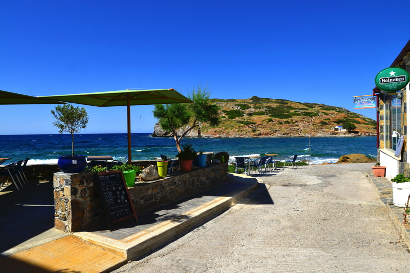 Griechenland Insel Kreta Mochlos Insel Agios Nikolaos Nordostküste Sitia Vai Palm Beach