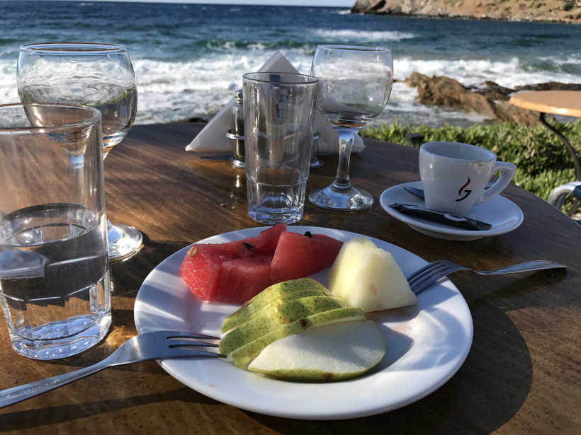 Griechenland Insel Kreta Mochlos Insel Agios Nikolaos Nordostküste Sitia Vai Palm Beach