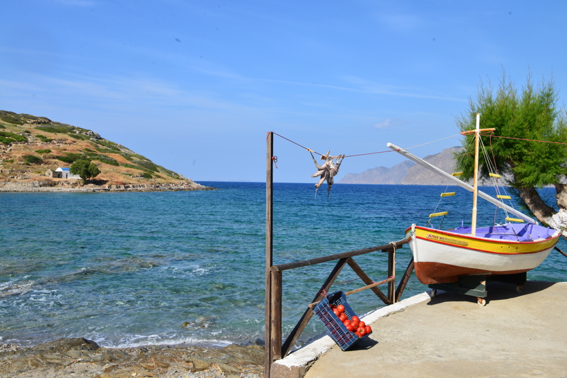 Griechenland Insel Kreta Mochlos Insel Agios Nikolaos Nordostküste Sitia Vai Palm Beach