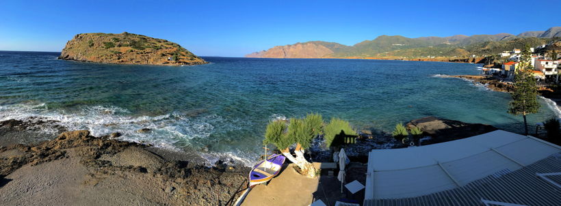 Griechenland Insel Kreta Mochlos Insel Agios Nikolaos Nordostküste Sitia Vai Palm Beach