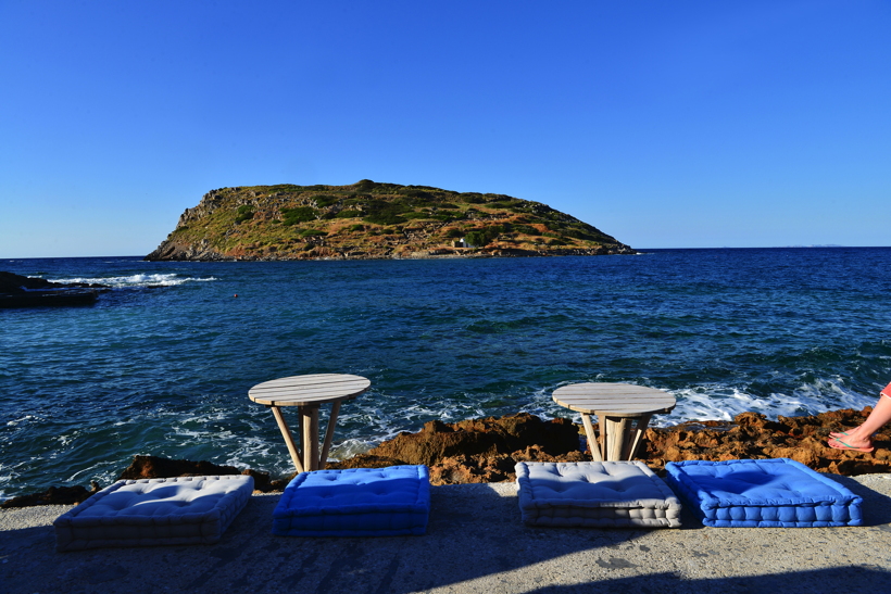 Griechenland Insel Kreta Mochlos Insel Agios Nikolaos Nordostküste Sitia Vai Palm Beach