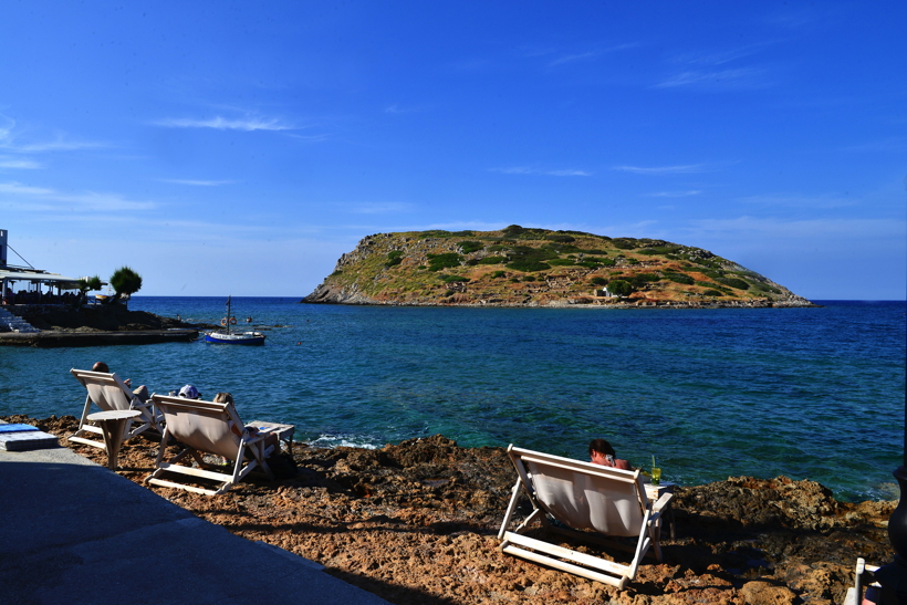 Griechenland Insel Kreta Mochlos Insel Agios Nikolaos Nordostküste Sitia Vai Palm Beach