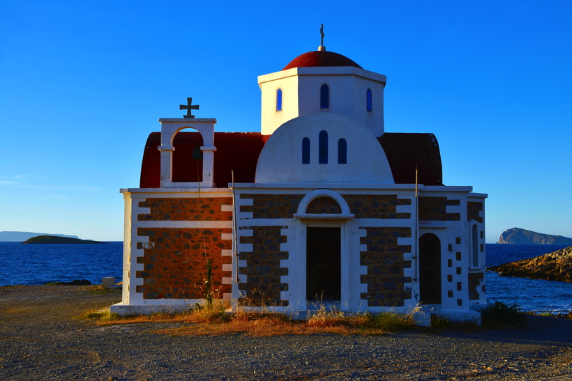 Griechenland Insel Kreta Mochlos Insel Agios Nikolaos Nordostküste Sitia Vai Palm Beach