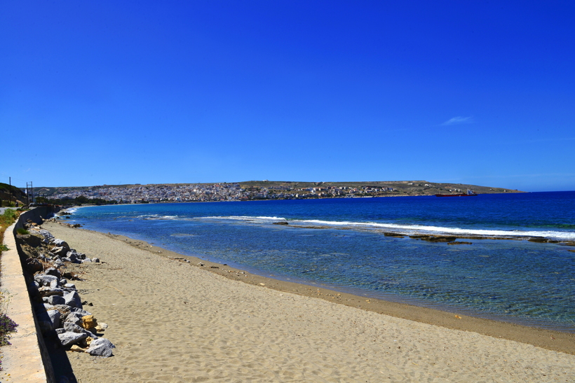 Griechenland Insel Kreta Mochlos Insel Agios Nikolaos Nordostküste Sitia Vai Palm Beach