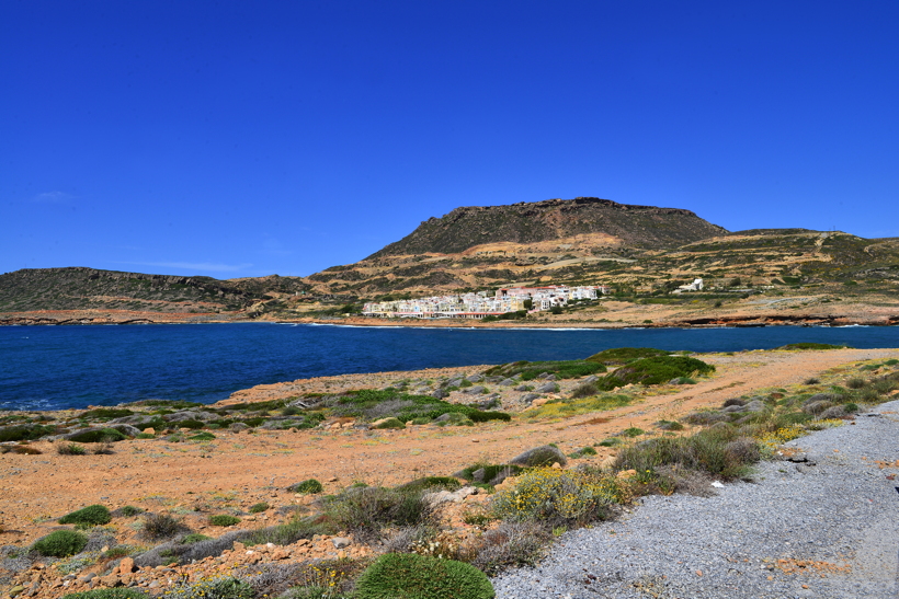 Griechenland Insel Kreta Mochlos Insel Agios Nikolaos Nordostküste Sitia Vai Palm Beach