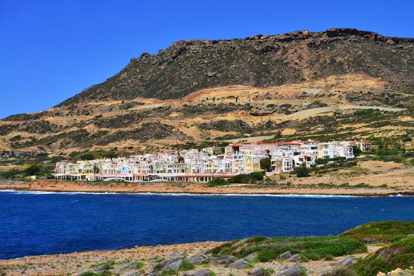 Griechenland Insel Kreta Mochlos Insel Agios Nikolaos Nordostküste Sitia Vai Palm Beach