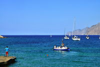 Griechenland Insel Kreta Mochlos Insel Agios Nikolaos Nordostküste Sitia Vai Palm Beach