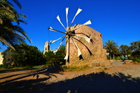 Griechenland Insel Kreta Mochlos Insel Agios Nikolaos Nordostküste Sitia Vai Palm Beach