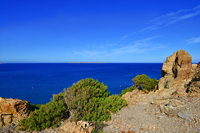 Griechenland Insel Kreta Mochlos Insel Agios Nikolaos Nordostküste Sitia Vai Palm Beach