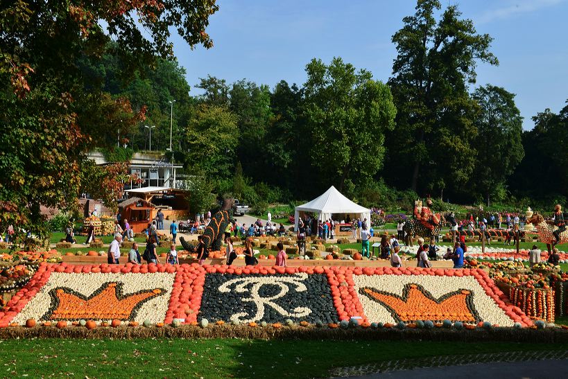 Weltgrößte Kürbisausstellung in Ludwigsburg im Blühenden Barock