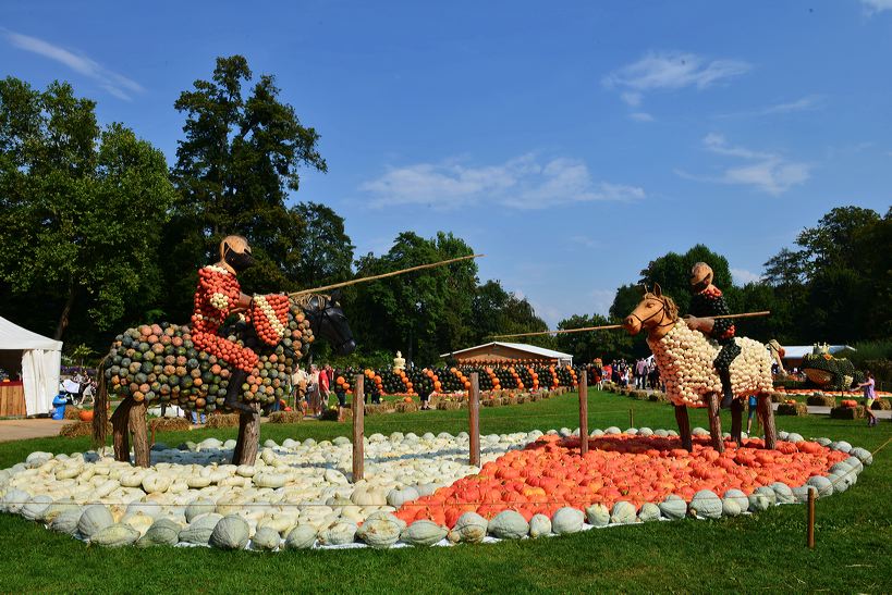 Weltgrößte Kürbisausstellung in Ludwigsburg im Blühenden Barock