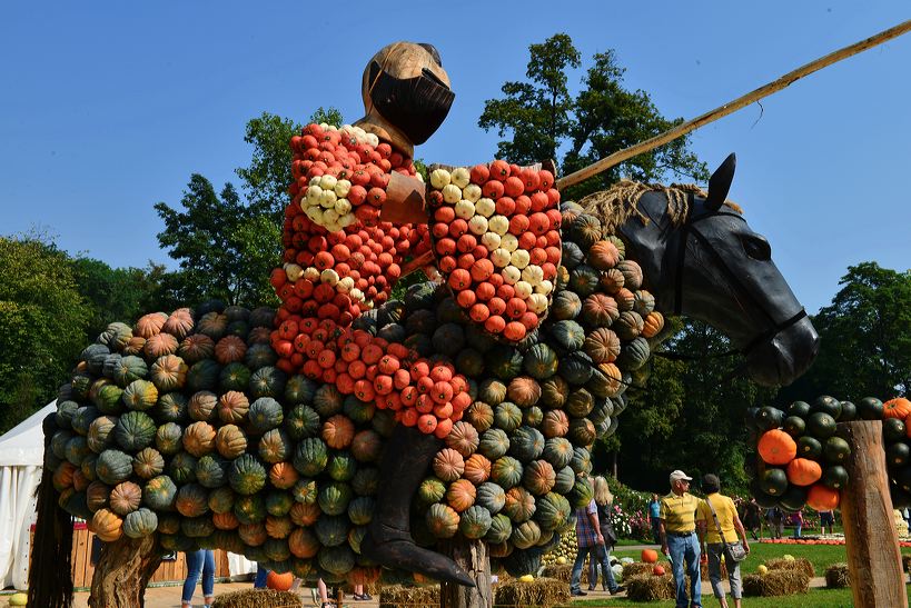 Weltgrößte Kürbisausstellung in Ludwigsburg im Blühenden Barock