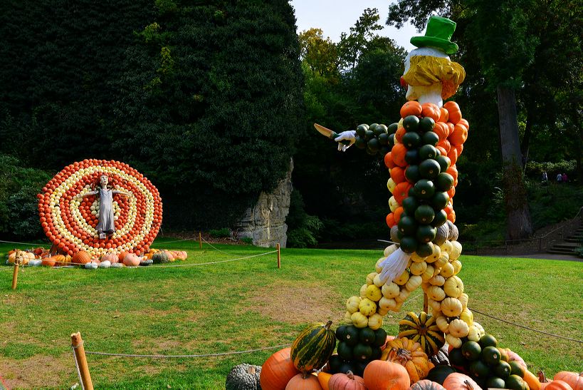 Weltgrößte Kürbisausstellung in Ludwigsburg im Blühenden Barock. Thema 2016: Manege frei im Kürbis-Zirkus!