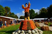 Weltgrößte Kürbisausstellung in Ludwigsburg im Blühenden Barock. Thema 2016: Manege frei im Kürbis-Zirkus!