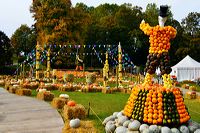 Weltgrößte Kürbisausstellung in Ludwigsburg im Blühenden Barock. Thema 2016: Manege frei im Kürbis-Zirkus!