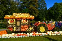 Weltgrößte Kürbisausstellung in Ludwigsburg im Blühenden Barock. Thema 2016: Manege frei im Kürbis-Zirkus!