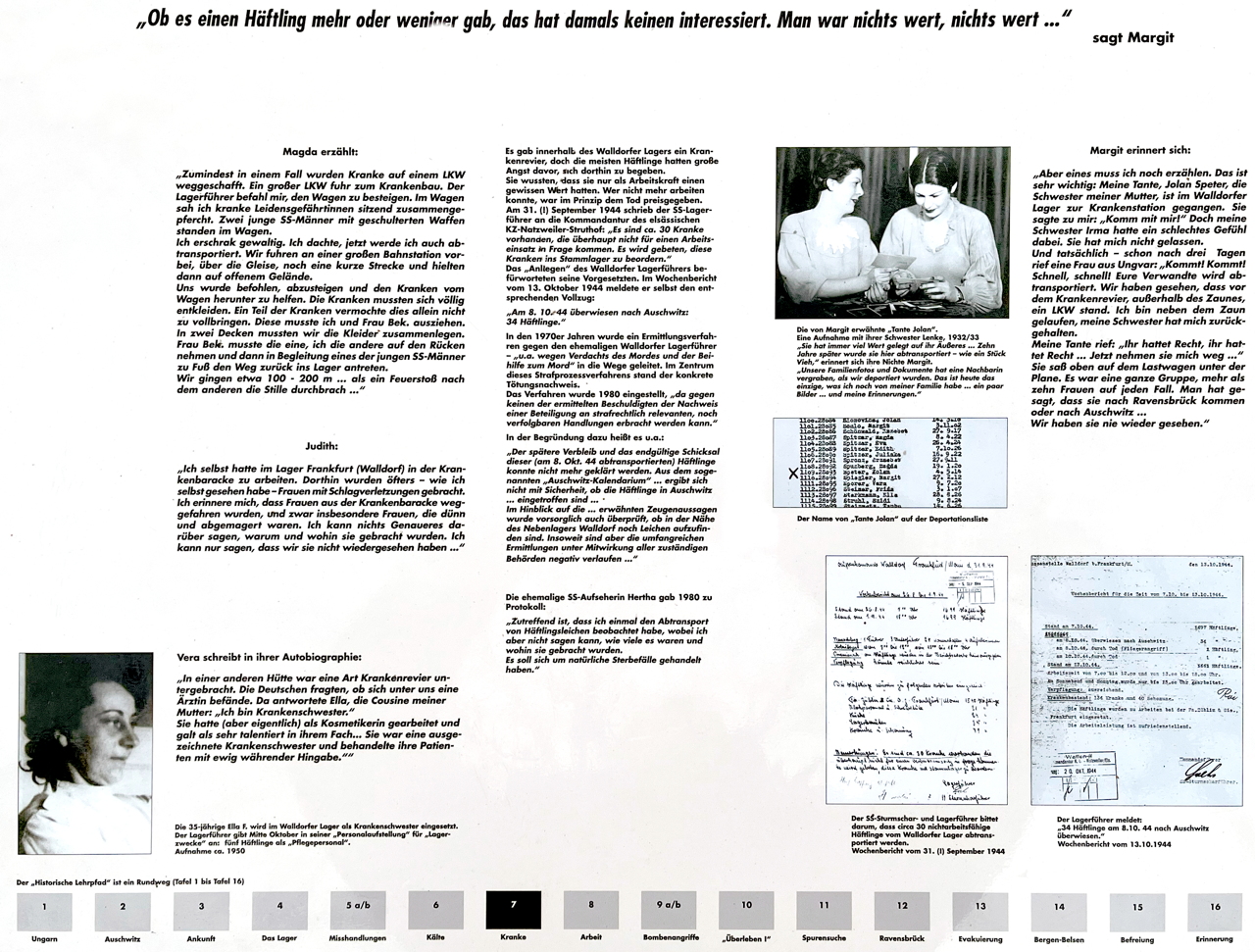 KZ-Außenlager Walldorf Gedenkstätte Einweihung  am 25.September 2016. Mit Lehrpfad um das KZ-Außenlager Geschichte des Holocaust begreifen.