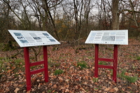 KZ-Außenlager Walldorf Gedenkstätte Einweihung  am 25.September 2016. Mit Lehrpfad um das KZ-Außenlager Geschichte des Holocaust begreifen.