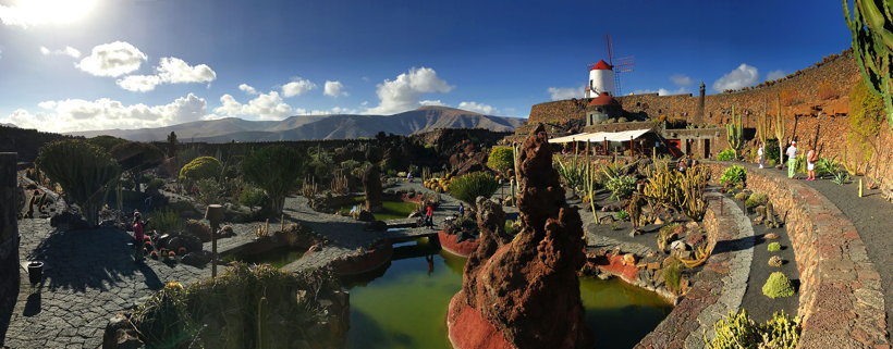 Lanzarote Guatiza Jardín de Cactus Kaktusgarten César Manrique 