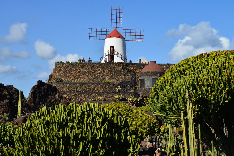 Lanzarote Guatiza Jardín de Cactus Kaktusgarten César Manrique 