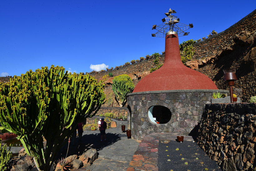 Lanzarote Guatiza Jardín de Cactus Kaktusgarten César Manrique 