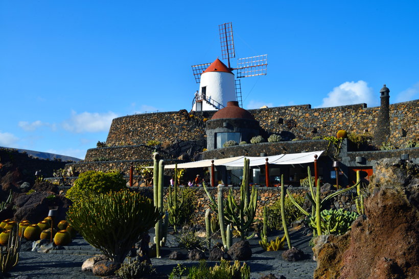 Lanzarote Guatiza Jardín de Cactus Kaktusgarten César Manrique 