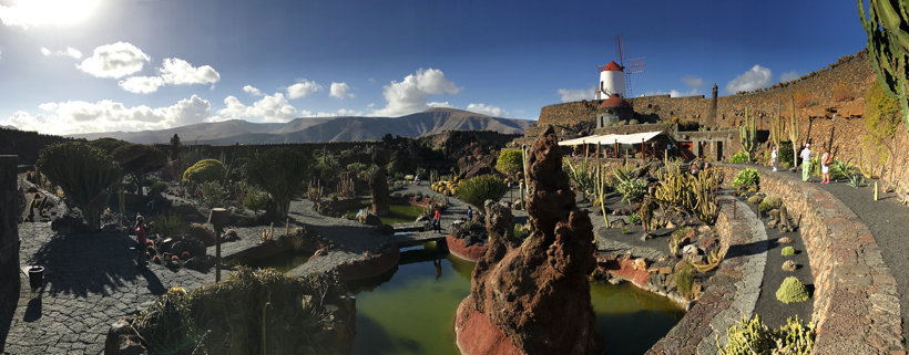 Lanzarote Guatiza Jardín de Cactus Kaktusgarten César Manrique 