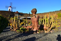 Lanzarote Guatiza Jardín de Cactus Kaktusgarten César Manrique 