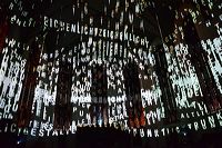 Die Luminale Frankfurt, leuchtende Objekte in der ganzen Stadt, die Biennale der Lichtkultur mit vielen Projekten der Lichtkunstschau.