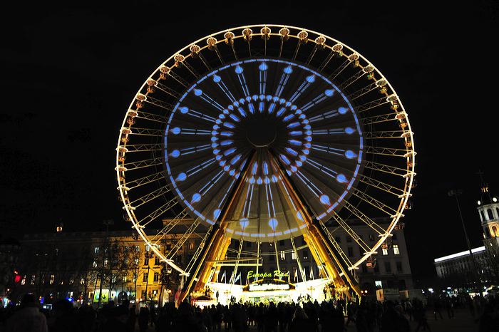 Lichterfest in Lyon, Fête des Lumières im Dezember