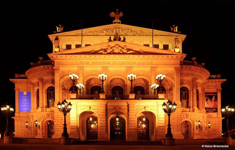 Operncafe Frankfurt 35 Jahre seit 1980 Bistro Cafe im Wandel der Zeit
