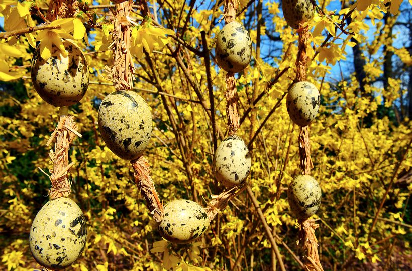 Ostern Osterzeit Osterbrauchtum Osterfeiertage bunte Ostereier Osterhasen Osterfeuer Ostergedichte