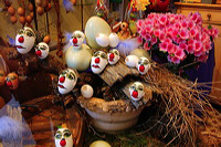 Ostern Osterzeit Osterbrauchtum Osterfeiertage bunte Ostereier Osterhasen Osterfeuer Ostergedichte