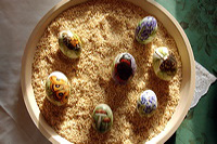 Ostern Osterzeit Osterbrauchtum Osterfeiertage bunte Ostereier Osterhasen Osterfeuer Ostergedichte