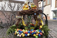Ostern Osterzeit Osterbrauchtum Osterfeiertage bunte Ostereier Osterhasen Osterfeuer Ostergedichte