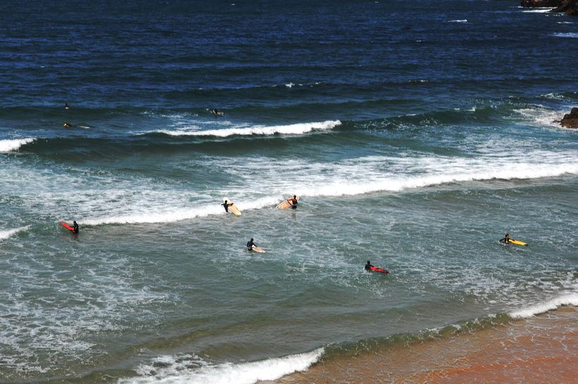 Carrapateira Praia do Amado Algarve, Surfer Paradies Surf-WM 2008 Surfcamp Portugal