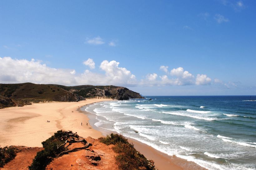 Carrapateira Praia do Amado Algarve, Surfer Paradies Surf-WM 2008 Surfcamp Portugal