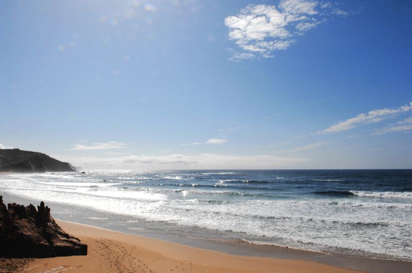 Carrapateira Praia do Amado Algarve, Surfer Paradies Surf-WM 2008 Surfcamp Portugal