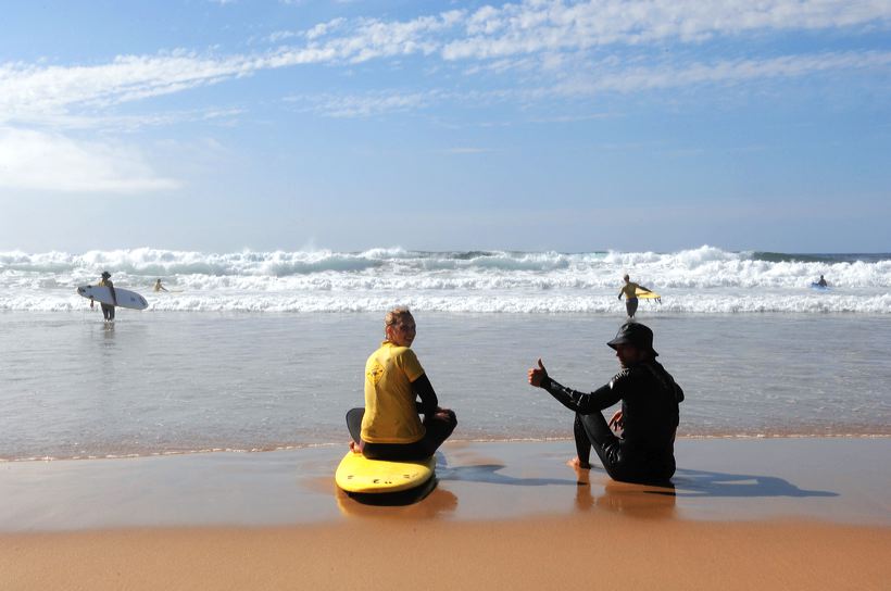 Carrapateira Praia do Amado Algarve, Surfer Paradies Surf-WM 2008 Surfcamp Portugal