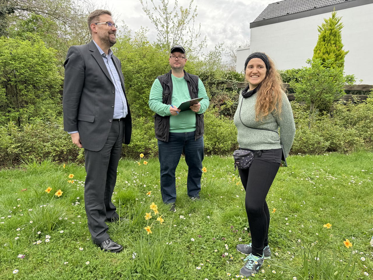  Rosengarten Mörfelden-Walldorf im Stadtteil Mörfelden, Rubensstraße 63 – Bürgerprojekt von Rudolf und Irene Blasnik, initiiert im August 2021.