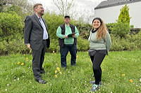 Rosengarten Mörfelden-Walldorf im Stadtteil Mörfelden, Rubensstraße 63 – Bürgerprojekt von Rudolf und Irene Blasnik, initiiert im August 2021.